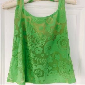 VINTAGE. Victoria’s Secret BODY Halter Cami Green Size S